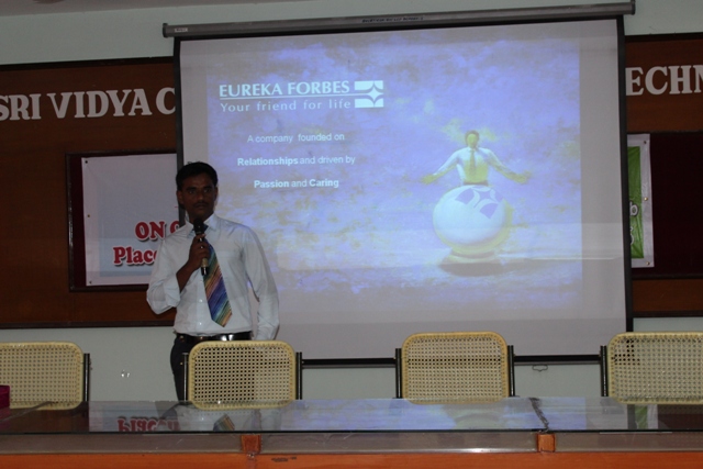 Eureka Forbes Limited - Campus Drive -  08.02.2016